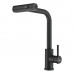 Смеситель для кухни с мультифункциональным изливом Raffine F203H, черный