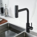 Смеситель для кухни с мультифункциональным изливом Raffine F203H, черный