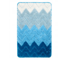 Коврик для ванной Fixsen Deep  голубой 50х80 см. FX-5003C 