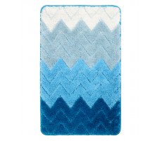 Коврик для ванной Fixsen Deep  голубой 50х80 см. FX-5003C 