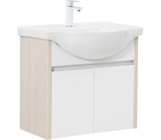 Тумба под раковину Aquanet Сидней 65 дуб атланта/белый 00345123 Тумба под раковину Aquanet Сидней 65 дуб атланта/белый 00345123