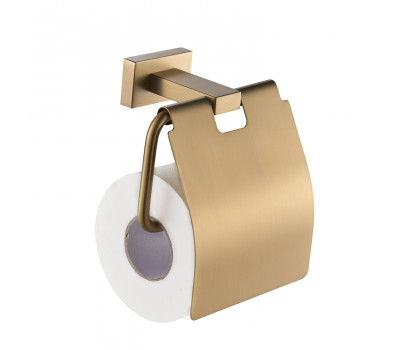 Держатель для туалетной бумаги Shevanik SG5605G, золотой сатин