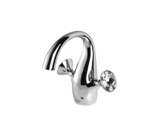 Смеситель для умывальника Bravat Swan F14287C-ENG Хром 