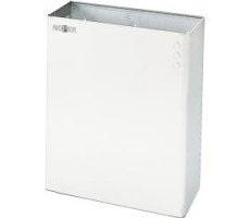 Контейнер для мусора настенный из нержавеющей стали белый 23 л. NOFER 14077.W 