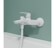 Смеситель для ванны, матовый белый, Ray, IDDIS, RAYWT02i02WA Смеситель для ванны, матовый белый, Ray, IDDIS, RAYWT02i02WA