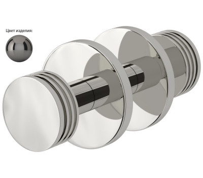 Крючок Сунержа КАНЬОН шгв 45*98*45 цвет-хром чёрный 01-2010-0004 