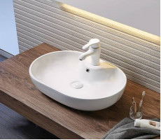 Умывальник CeramaLux 9163 белый 