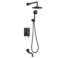 Душевая программа для ванны Lemark Jasmine LM6622ORB черный Душевая программа для ванны Lemark Jasmine LM6622ORB черный