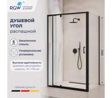 Душевой уголок RGW PA-078B (RGW PA-008B + Z-050-2B) 800x700 350807887-14 Черный 