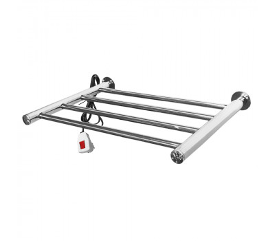 Полотенцесушитель элктрический Domoterm Полка DMT-T4 38x53 EK L Хром Полотенцесушитель элктрический Domoterm Полка DMT-T4 38x53 EK L Хром