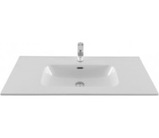 Раковина Aquanet Flat 100 белая 