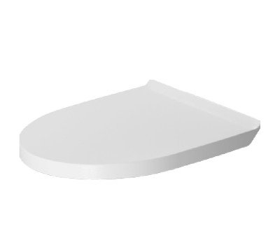 Сиденье съемное для унитаза BASIC DURAVIT DuraStyle 0020790000 цвет белый, петли нерж сталь. с микролифтом
