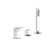 Смеситель для ванны GESSI Rettangolo K 53043#031 Хром 