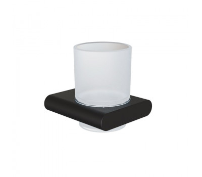 Стакан для ванной комнаты Knotlor SC101BL черный матовый 