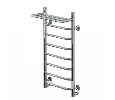 Полотенцесушитель электрический Comfysan Scola EC-8 80/40 с полкой, хром 