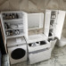 Тумба напольная Style Line Марелла 80 (2 ящ.) Люкс антискрейтч белый глянец, PLUS СС-00002402  Тумба напольная Style Line Марелла 80 (2 ящ.) Люкс антискрейтч белый глянец, PLUS СС-00002402