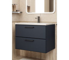 Тумба под раковину Uperwood Foster NEW 70 см, подвесная, черная TFosterNEW70b Тумба под раковину Uperwood Foster NEW 70 см, подвесная, черная TFosterNEW70b