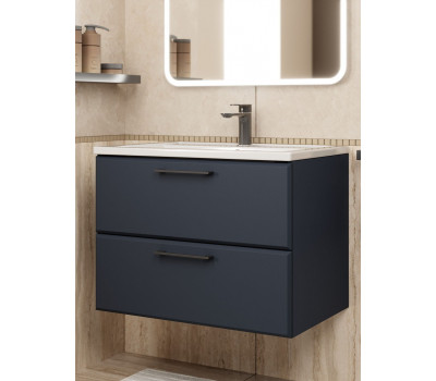 Тумба под раковину Uperwood Foster NEW 70 см, подвесная, черная TFosterNEW70b Тумба под раковину Uperwood Foster NEW 70 см, подвесная, черная TFosterNEW70b