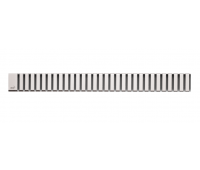 Решетка для душевого трапа Alcadrain LINE-300L нержавеющая сталь глянцевая 