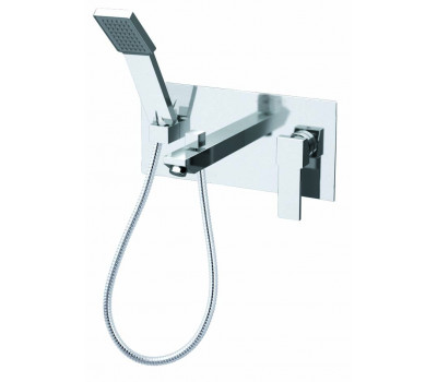 Смеситель Remer Qubica Q04 для ванны Хром 