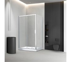 Душевой угол Veconi Rovigo RV-046, 1800х900х1850, хром, стекло прозрачное Душевой угол Veconi Rovigo RV-046, 1800х900х1850, хром, стекло прозрачное