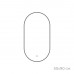 Зеркало FIXSEN с подсветкой LED овальное 50х90 см графит FX-3090F 