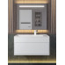 Тумба с раковиной для ванной подвесная Uperwood Lotus Premium 80х50х44 см, белая 39340207460 Тумба с раковиной для ванной подвесная Uperwood Lotus Premium 80х50х44 см, белая 39340207460