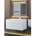 Тумба с раковиной для ванной подвесная Uperwood Lotus Premium 80х50х44 см, белая 39340207460 Тумба с раковиной для ванной подвесная Uperwood Lotus Premium 80х50х44 см, белая 39340207460