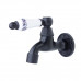Кран для бани 21988/1 черный Bronze de Luxe 