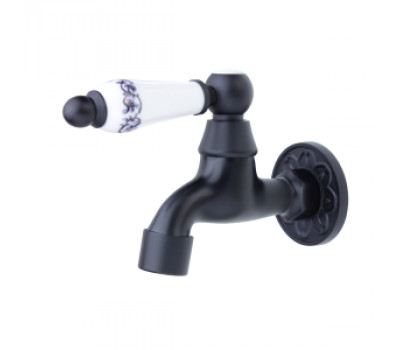 Кран для бани 21988/1 черный Bronze de Luxe 