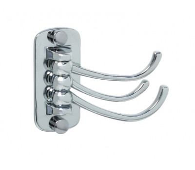 Крючок FIXSEN поворотный тройной FX-505C 