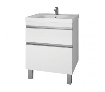 Тумба под раковину подвесная/напольная Dreja Grace Plus 60 см, белый