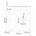 Душевой поддон WasserKRAFT Aller 10T 10T03 слоновая кость 
