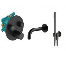 Комплект Plumberia Selection KITPSB02NO60 Черный матовый Комплект Plumberia Selection KITPSB02NO60 Черный матовый