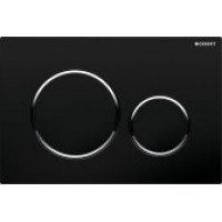 Клавиша смыва для унитаза Geberit Sigma20 115.882.KM.1 цвет черный-хром