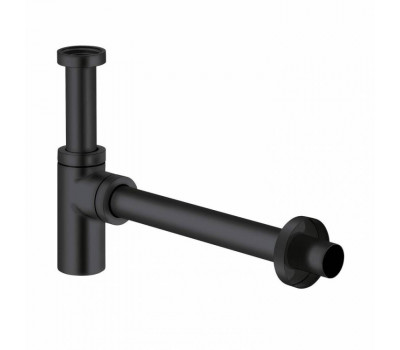 Сифон Kludi  1002039-00 черный матовый 