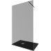 Душевая перегородка Allen Brau Infinity 1 120 3.21020.BA.T серебро браш 
