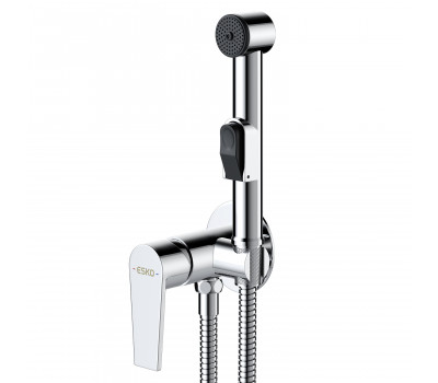 Смеситель Budapest скрытого монтажа с гигиеническим душем BTSMH ESKO 