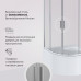 Стекла для душевого ограждения AM.PM Gem W90G-401A090WT Стекла прозрачные; профиль серебро матовое 