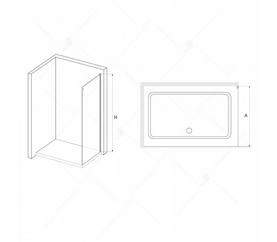 Боковая панель RGW Z-15 900 03221509-11 Хром Боковая панель RGW Z-15 900 03221509-11 Хром