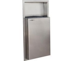 Контейнер для мусора встраиваемый в стену NOFER 14102.S 