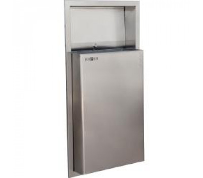 Контейнер для мусора встраиваемый в стену NOFER 14102.S 