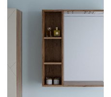 Шкаф навесной открытый Бриклаер КРИСТАЛЛ 20 см, дуб крафт табачный Шкаф навесной открытый Бриклаер КРИСТАЛЛ 20 см, дуб крафт табачный