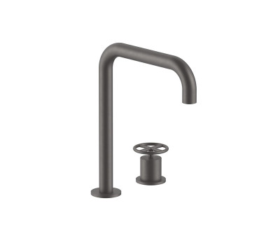 Смеситель для раковины Fantini Fontane Bianche 47 P5 P107W Gun metal Смеситель для раковины Fantini Fontane Bianche 47 P5 P107W Gun metal