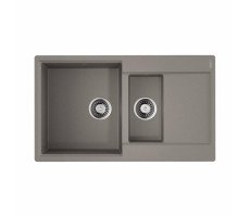Мойка OMOIKIRI Daisen, размер 860*510*215, чаши-2, цвет-Leningrad grey 4993475 