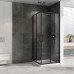Душевой уголок ABBER Schwarzer Diamant AG02080B5 черный матовый 