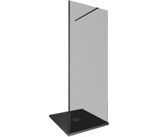 Душевая перегородка Allen Brau Infinity 1 80 3.21004.BBA.T черный браш 