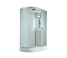 Душевая кабина AvaCan D2012R LED матовый Хром 
