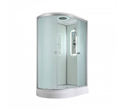 Душевая кабина AvaCan D2012R LED матовый Хром 