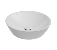 Раковина ISVEA SistemaY Soft накладная ШГВ 450*450*120 отверстия для смесителя отсутствуют цвет белый матовый 10SY66045-2L 
